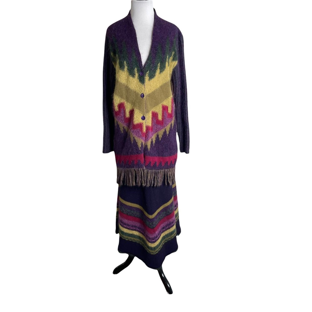 Colorful Patterned Women's Skirt (XXL)